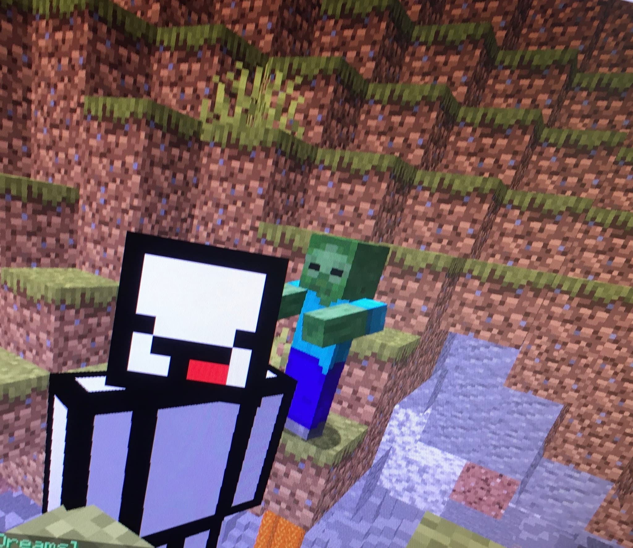 pic with zombie